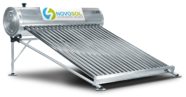 Calentador Novosol 20 tubos inox